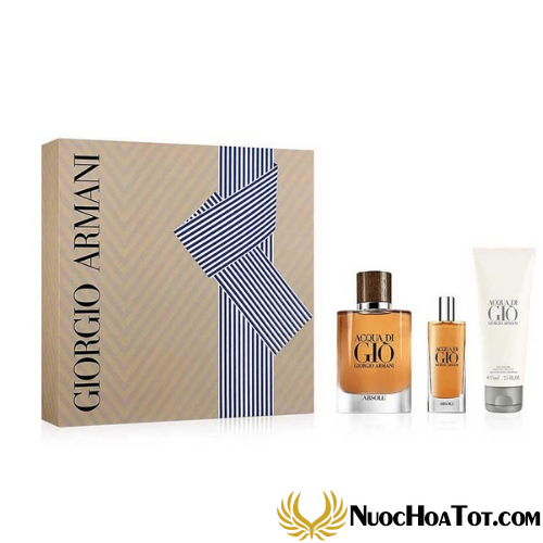 Giftset Giorgio Armani Acqua Di Gio Absolu 3pcs