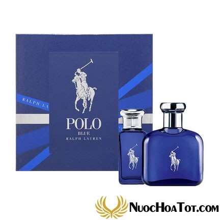 Giftset nước hoa Ralph Lauren Polo Blue 2pc