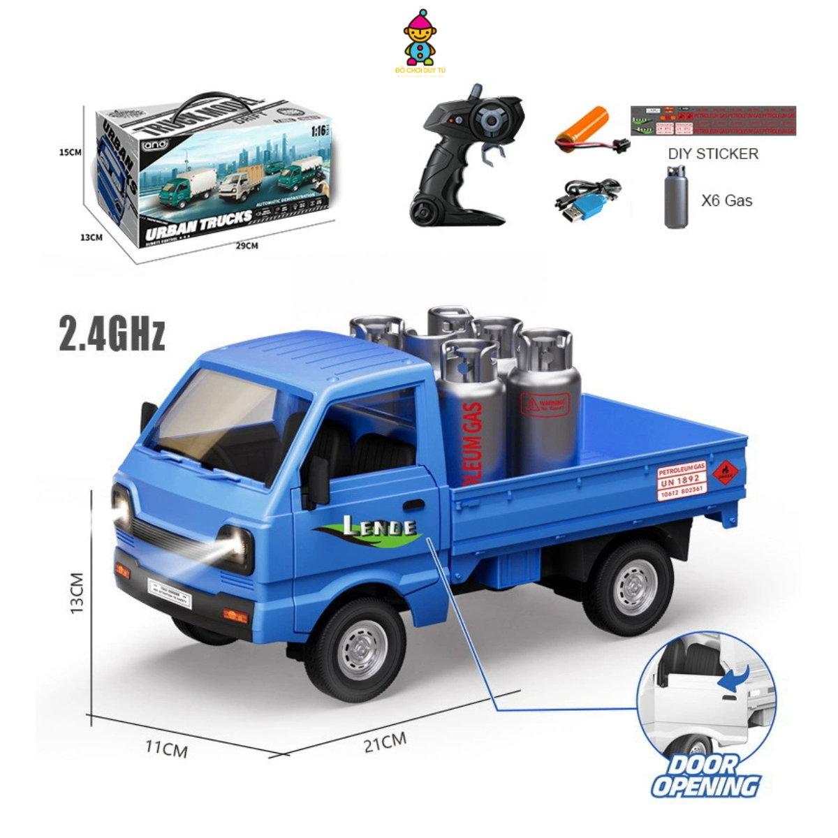 Xe Van Chở Gas
