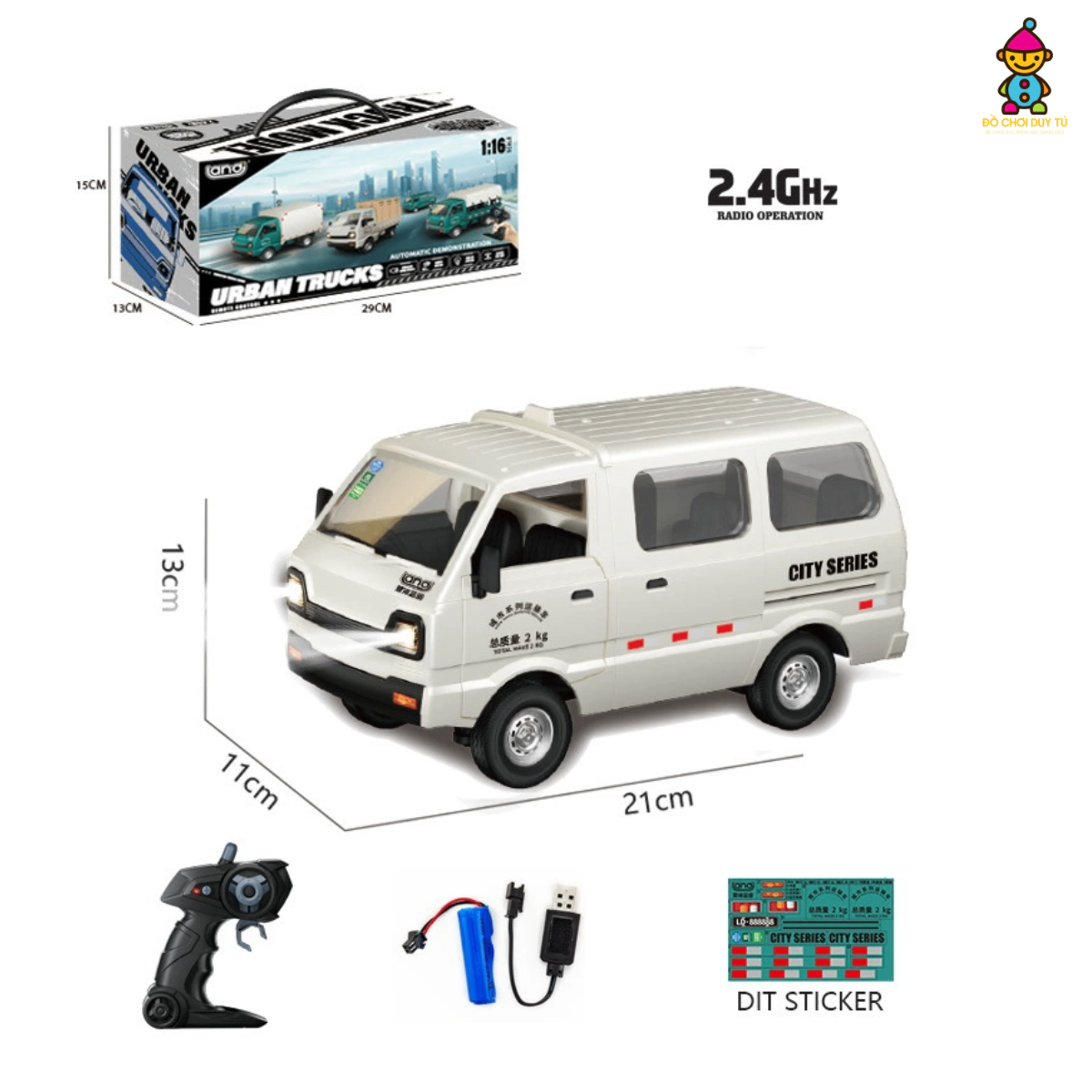 Xe Van 7 Chỗ Trắng