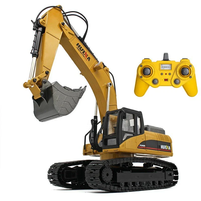 Máy xúc trục vít full kim loại HUINA 1580