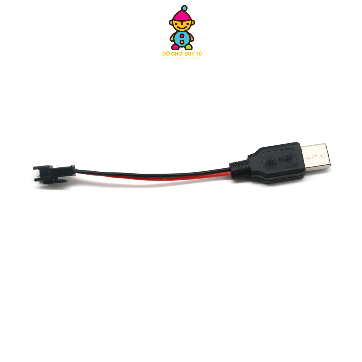 Cáp USB sạc pin 14500 18600 3.7V SM-2P