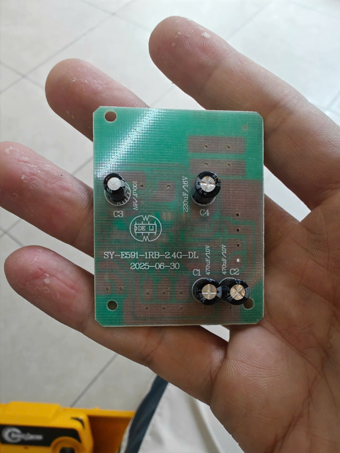 Mạch chính xe ben E591 (mạch trước)