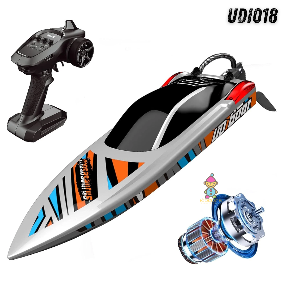 Cano điều khiển UDI018 - XÁM