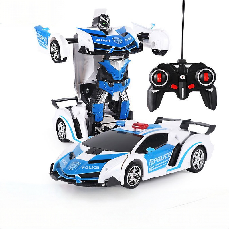 Ô tô biến hình robot - mẫu cảnh sát