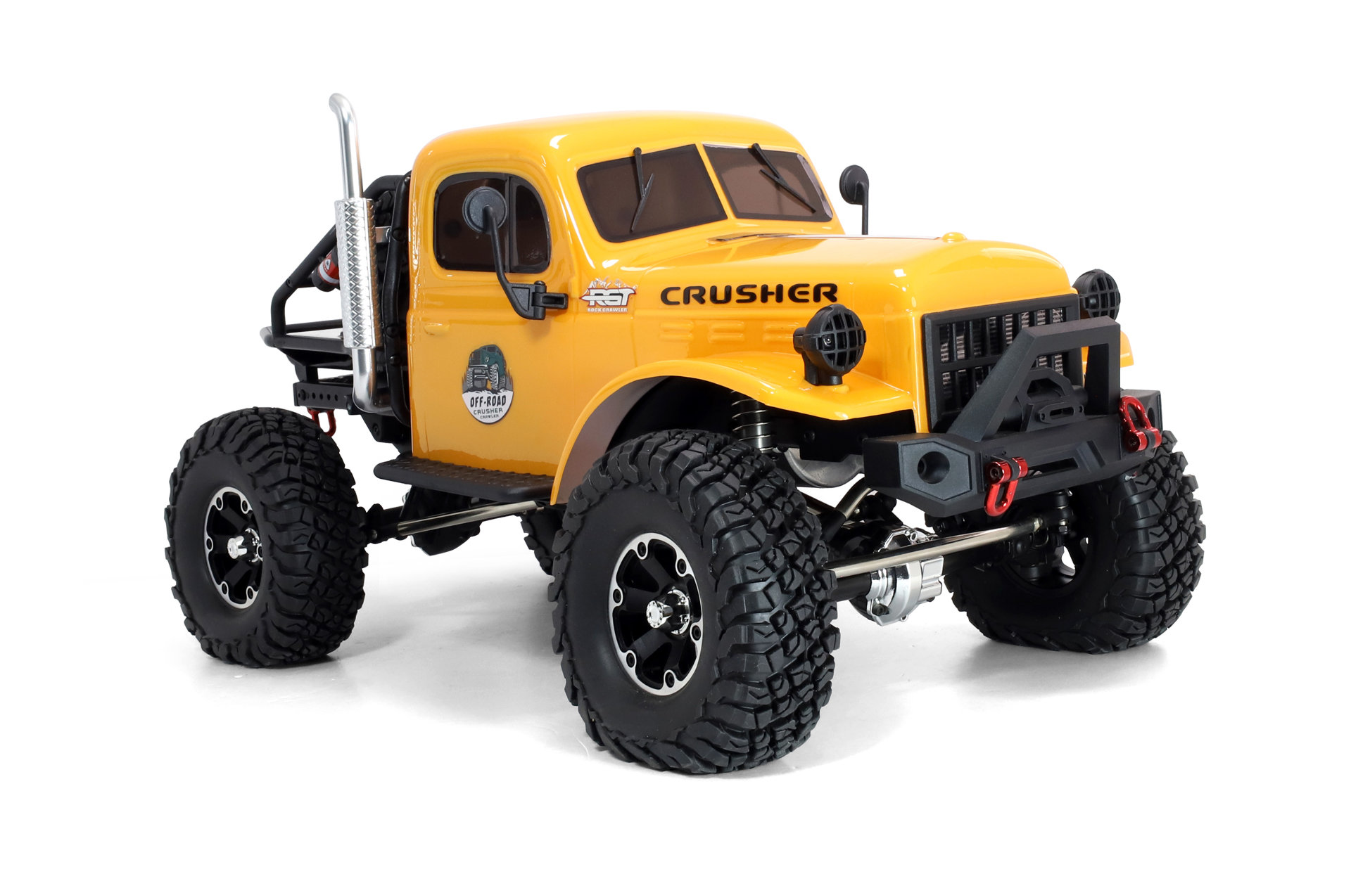 Xe RC Rock Crawler RGT EX86181 1:10 CRUSHER RTR 2.4G 4WD – Màu VÀNG