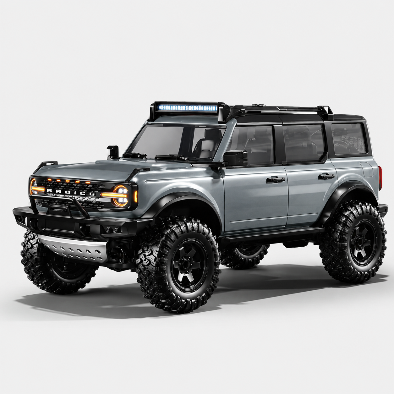 Xe RC Địa Hình BRONCO 1:12 R22 | Mầu XÁM BẠC