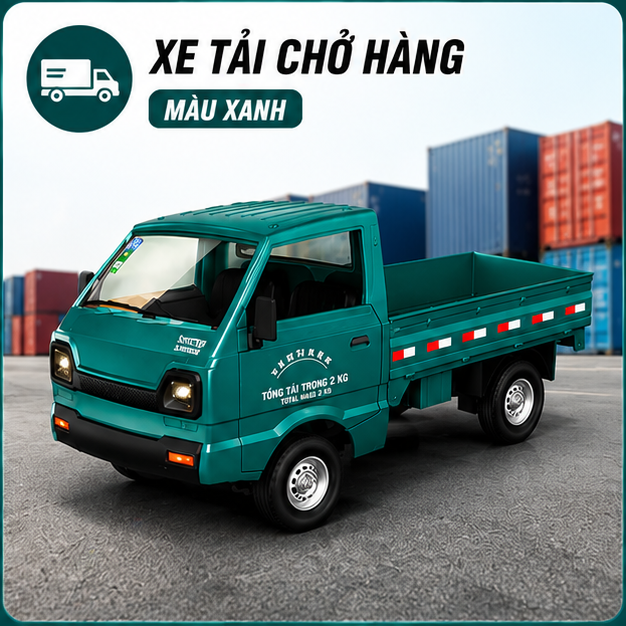 xe van thùng lửng điều khiển | XANH