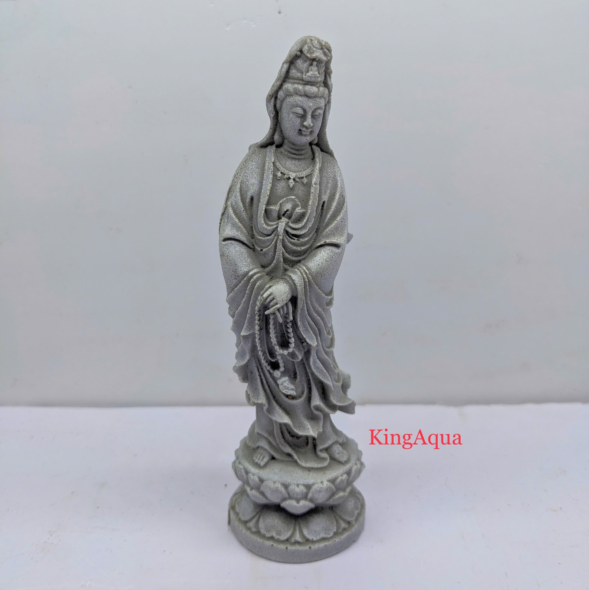 Trang trí bể - Tượng Phật Bà Quan Âm đứng (Composite)