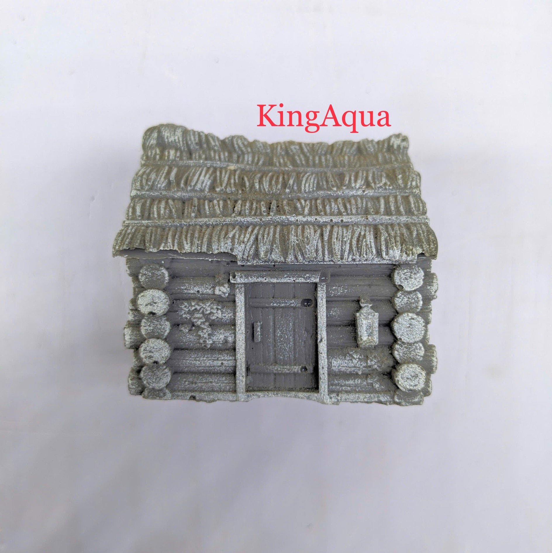 Trang trí bể - Ngôi nhà đá 1 mái nghiêng nhọn (Composite)