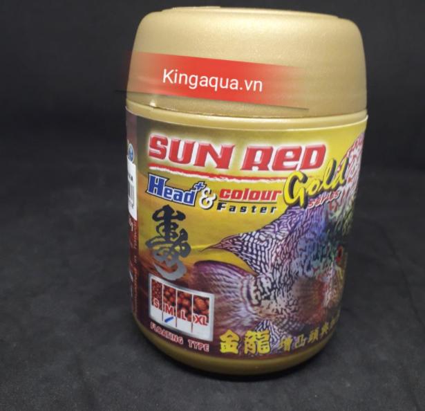 Thức ăn cho cá la hán Sun Red