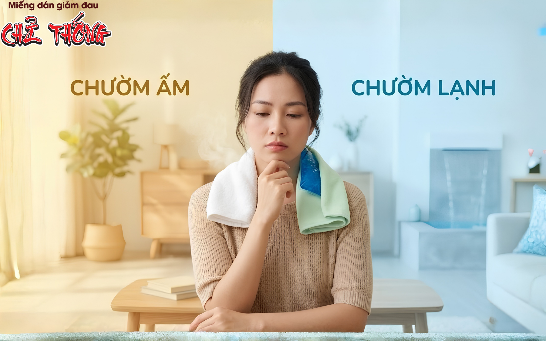 Đau cổ vai gáy: Nên chườm nóng hay chườm lạnh