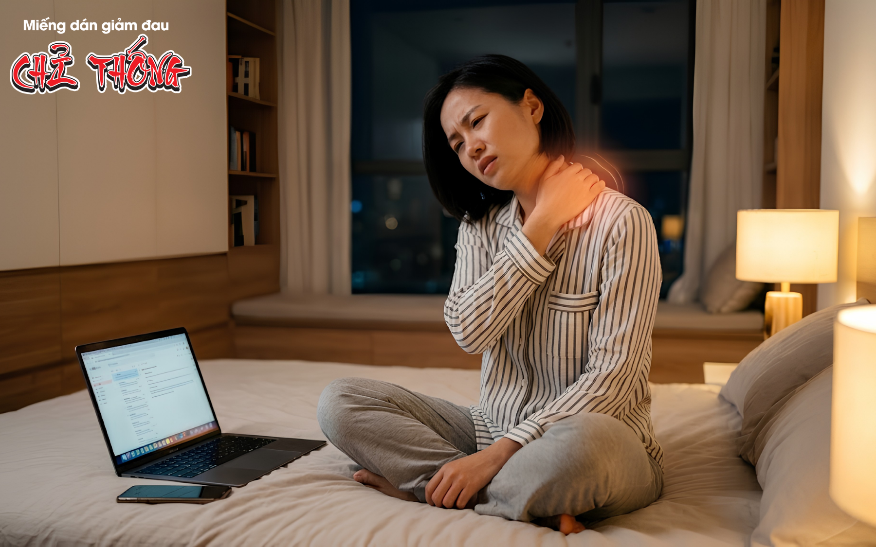 Mỏi cổ vai gáy do thiếu ngủ/stress: Cách cải thiện