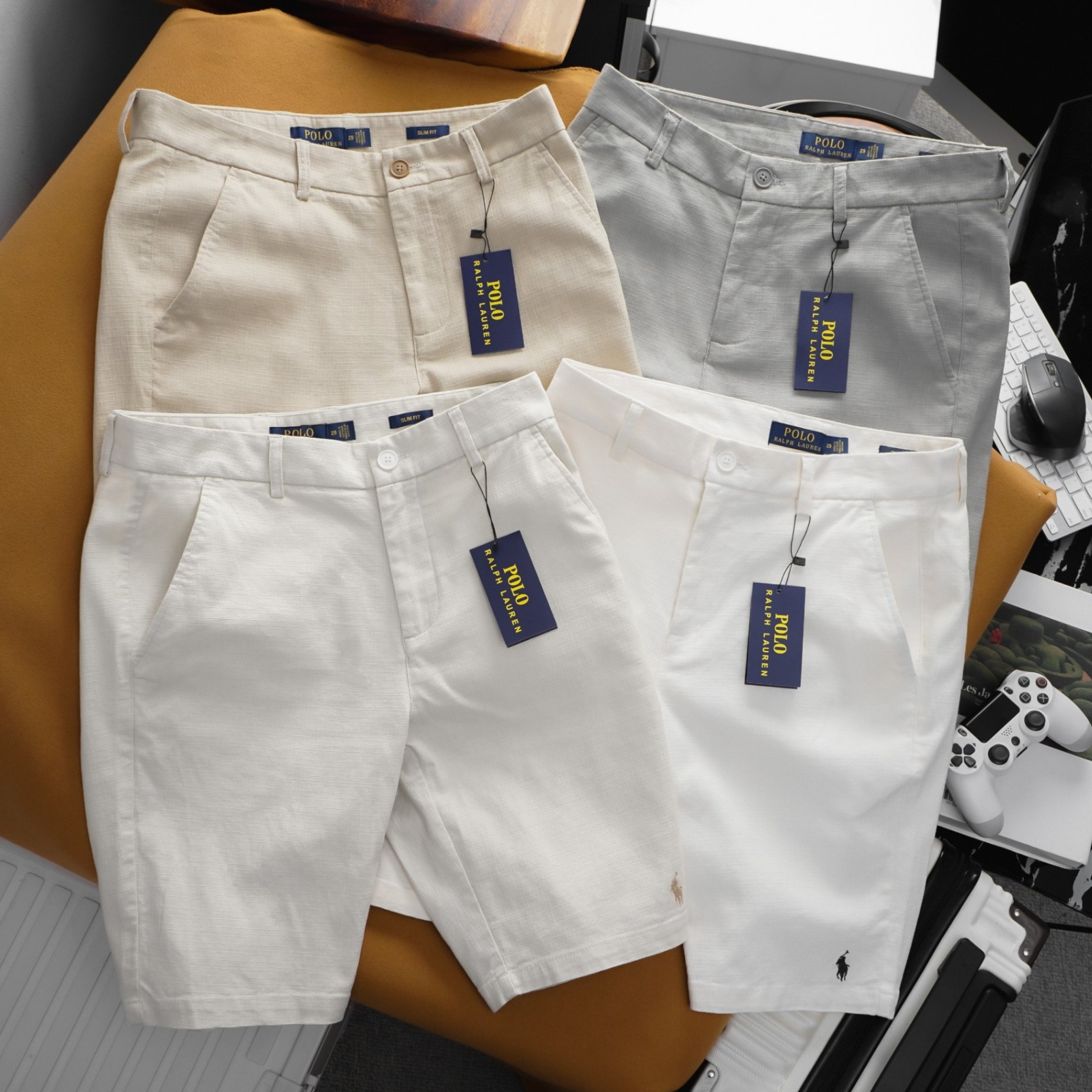 SHORT LINEN RALP 1