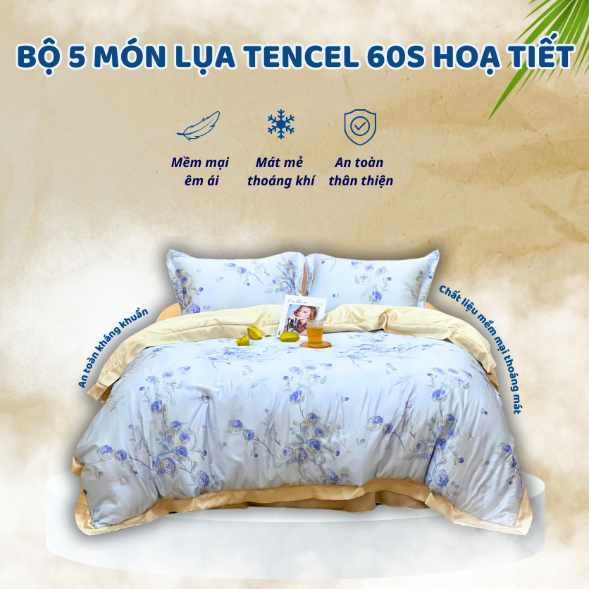 BỘ CHĂN GA TENCEL 60S