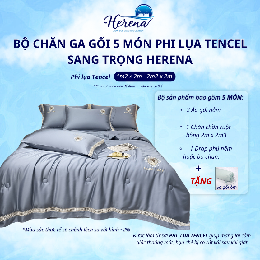 H06 - bộ chăn ga Analady
