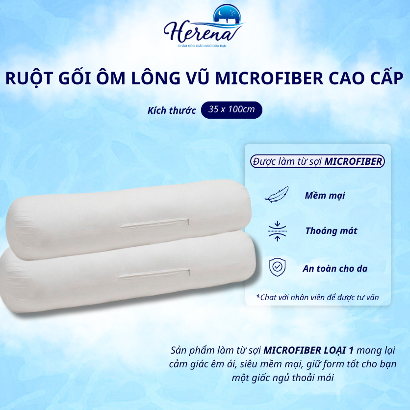 H16 ruột gối ôm lông vũ