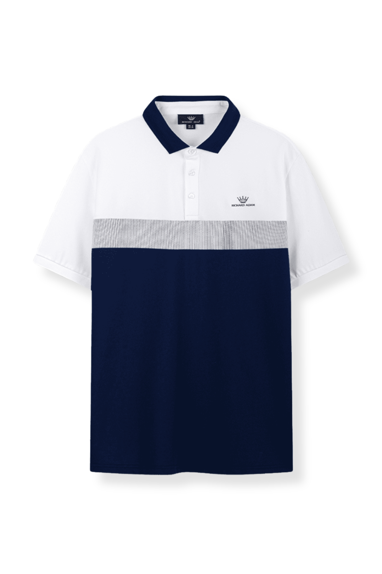 Polo Richard Adam Ngực Sọc - PL240921 - Xanh Than