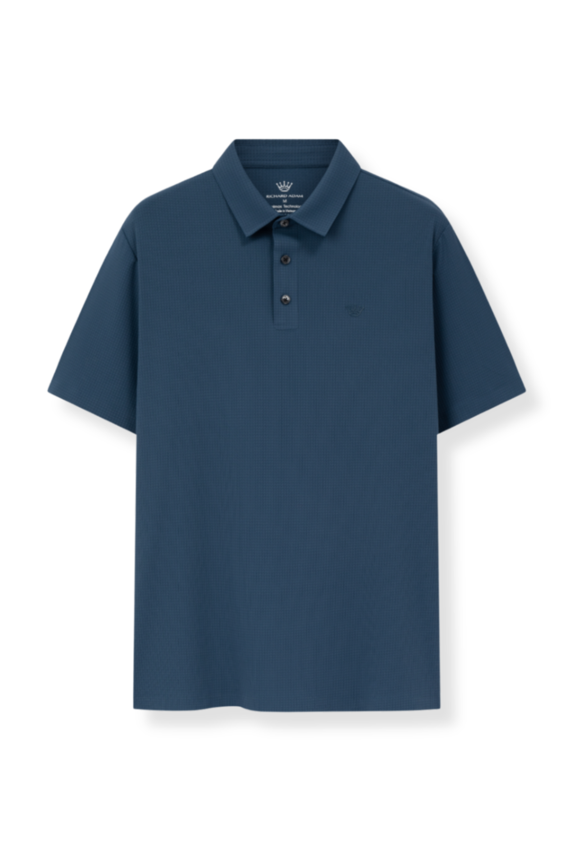 Polo Richard Adam SEAMLESS Waffle - PL250225 - Xanh Navy