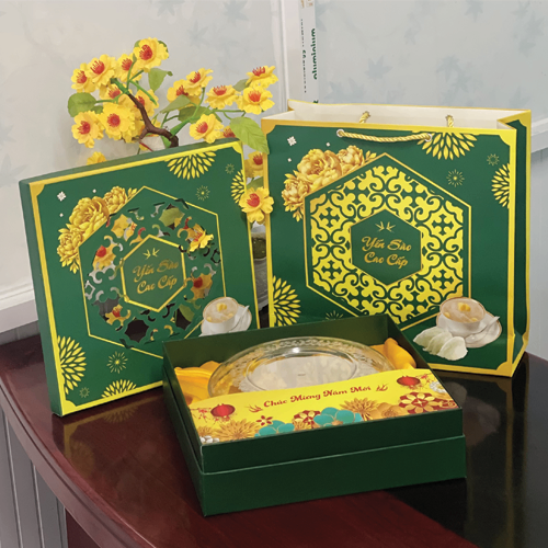 Combo Hộp quà ML 1HM-xanh