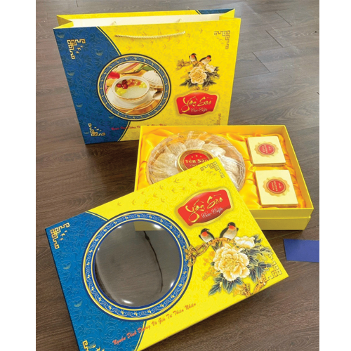 Combo Hộp quà HM2đ-xanh vàng