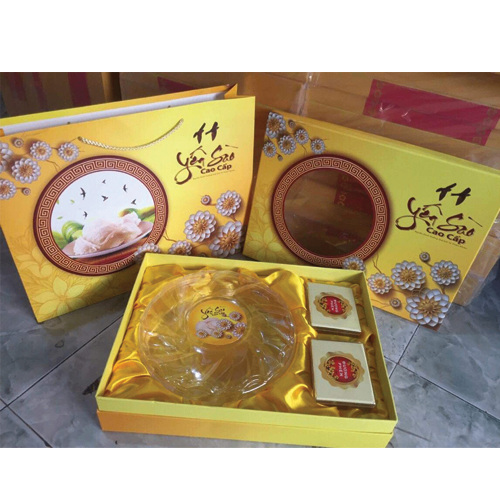 Combo Hộp quà 1HM-vàng hoa cúc