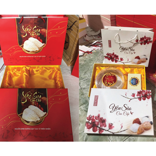 Hộp quà Tròn- 1 đường