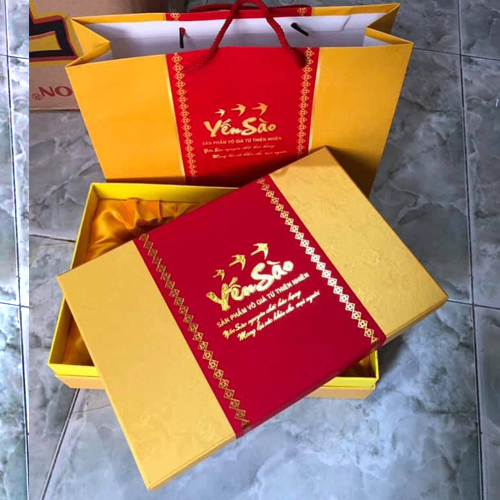 Hộp quà Vuông/ Tròn- 1 đường-