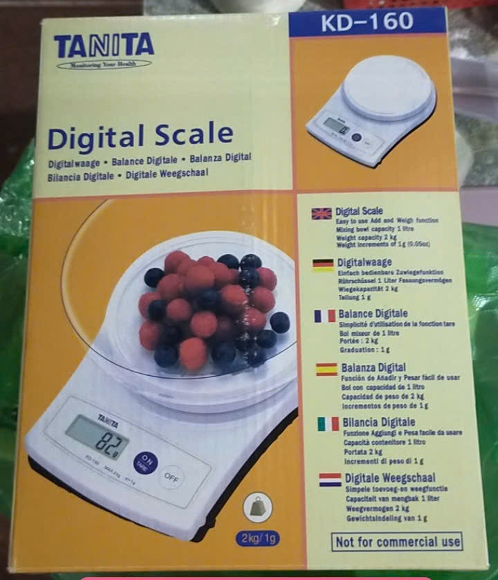Cân điện tử Tanita 2kg