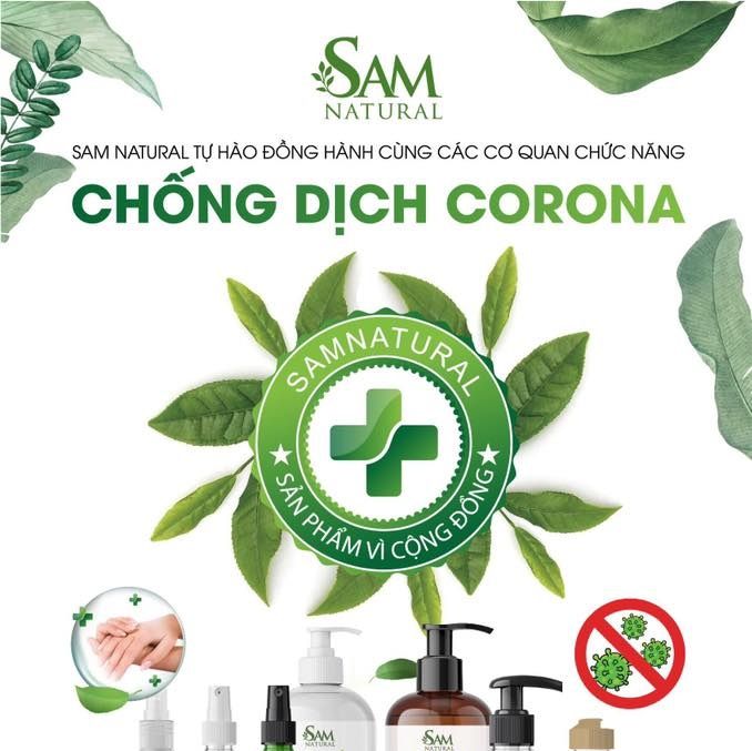 SAM NATURAL TỰ HÀO ĐỒNG HÀNH CÙNG CÁC CƠ QUAN CHỨC NĂNG PHÒNG CHỐNG DỊCH COVID – 19