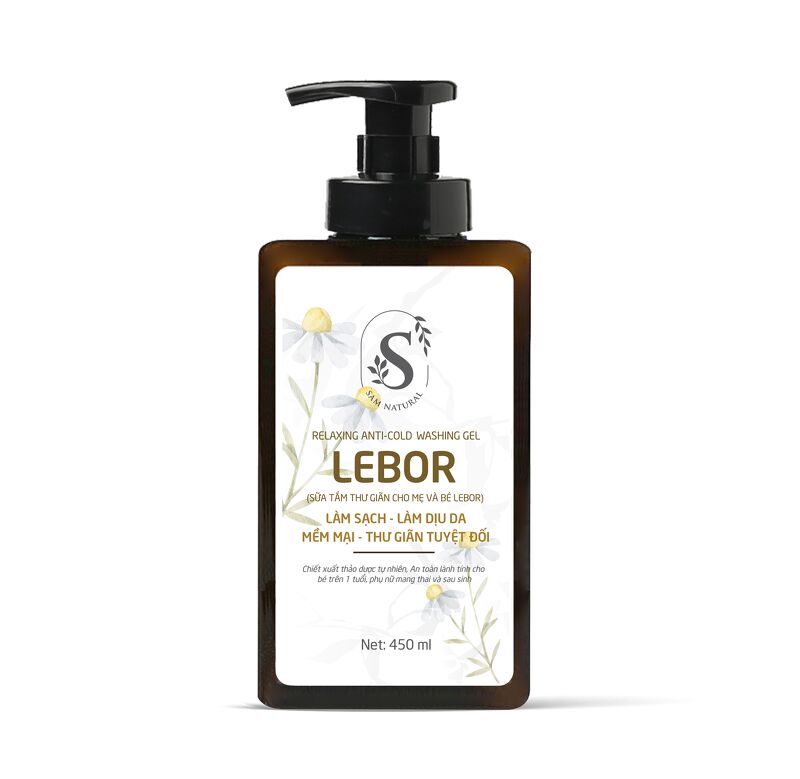 Sữa Tắm Thư Giãn Chống Cảm Lebor 450ml