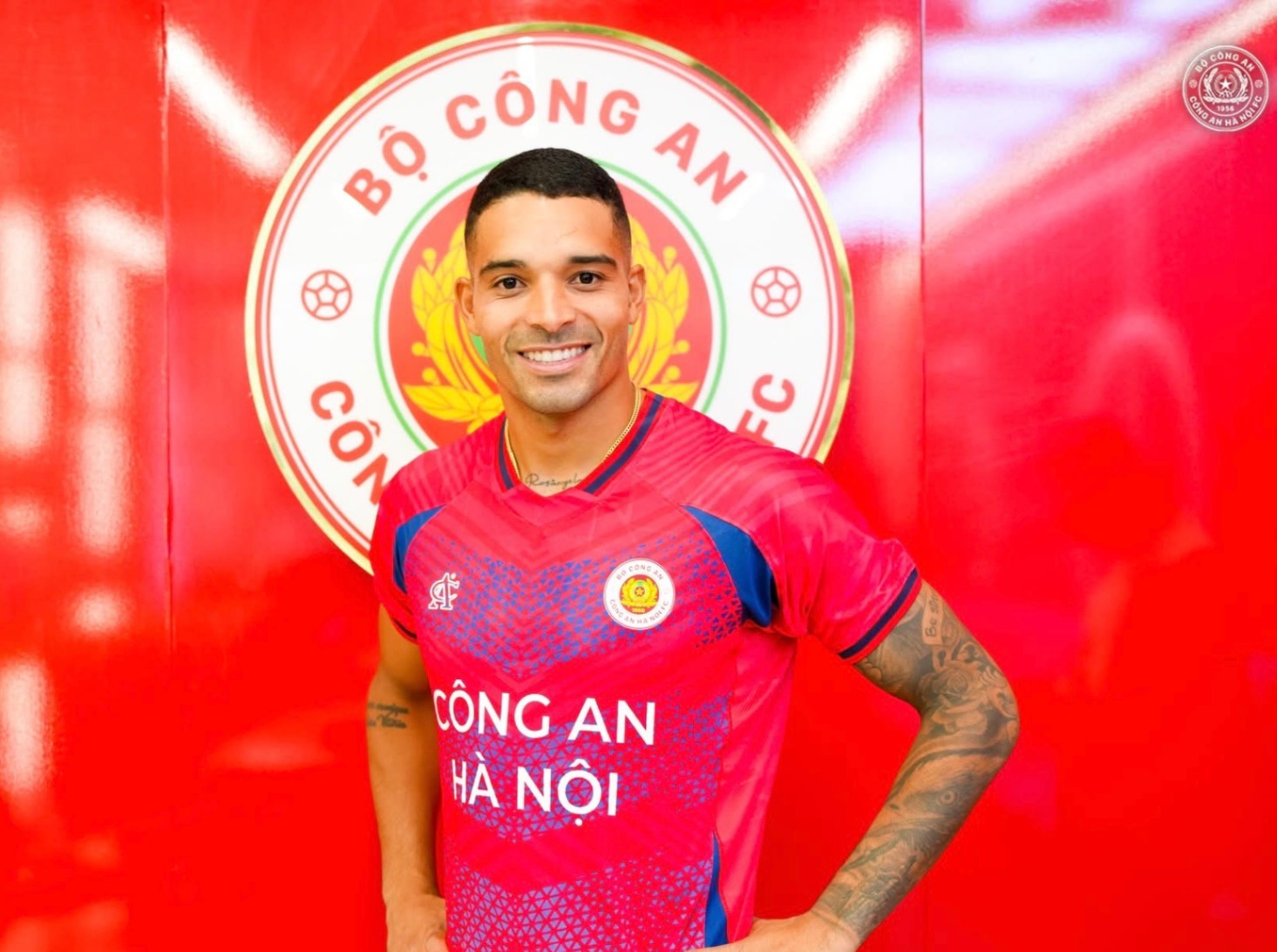 Bộ Thi Đấu VLeague CAHN 24/25 Màu Đỏ - Xanh Than