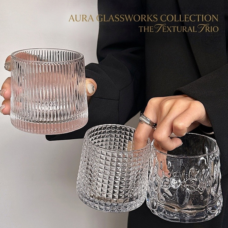 Cốc thủy tinh Aura Glassworks 8 mẫu thiết kế độc đáo