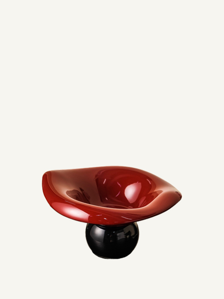 Khay đựng trái cây gốm sứ trang trí nhà cửa - Khay hoa quả decor nghệ thuật