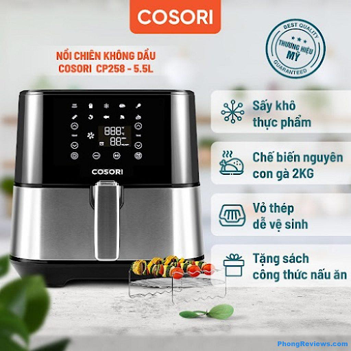 Nồi chiên không dầu cách sử dụng dễ hiểu
