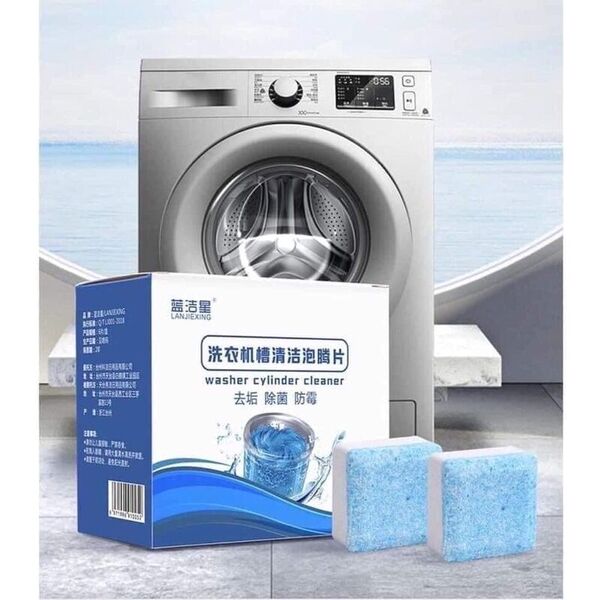 Vì sao cần vệ sinh lồng máy giặt bằng viên tẩy?