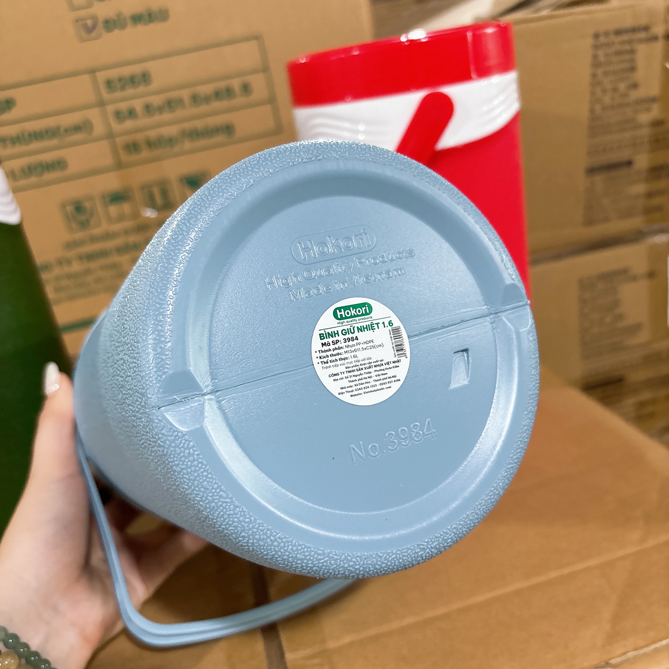 [16] Bình Giữ Nhiệt 1.6L Hokori 3984