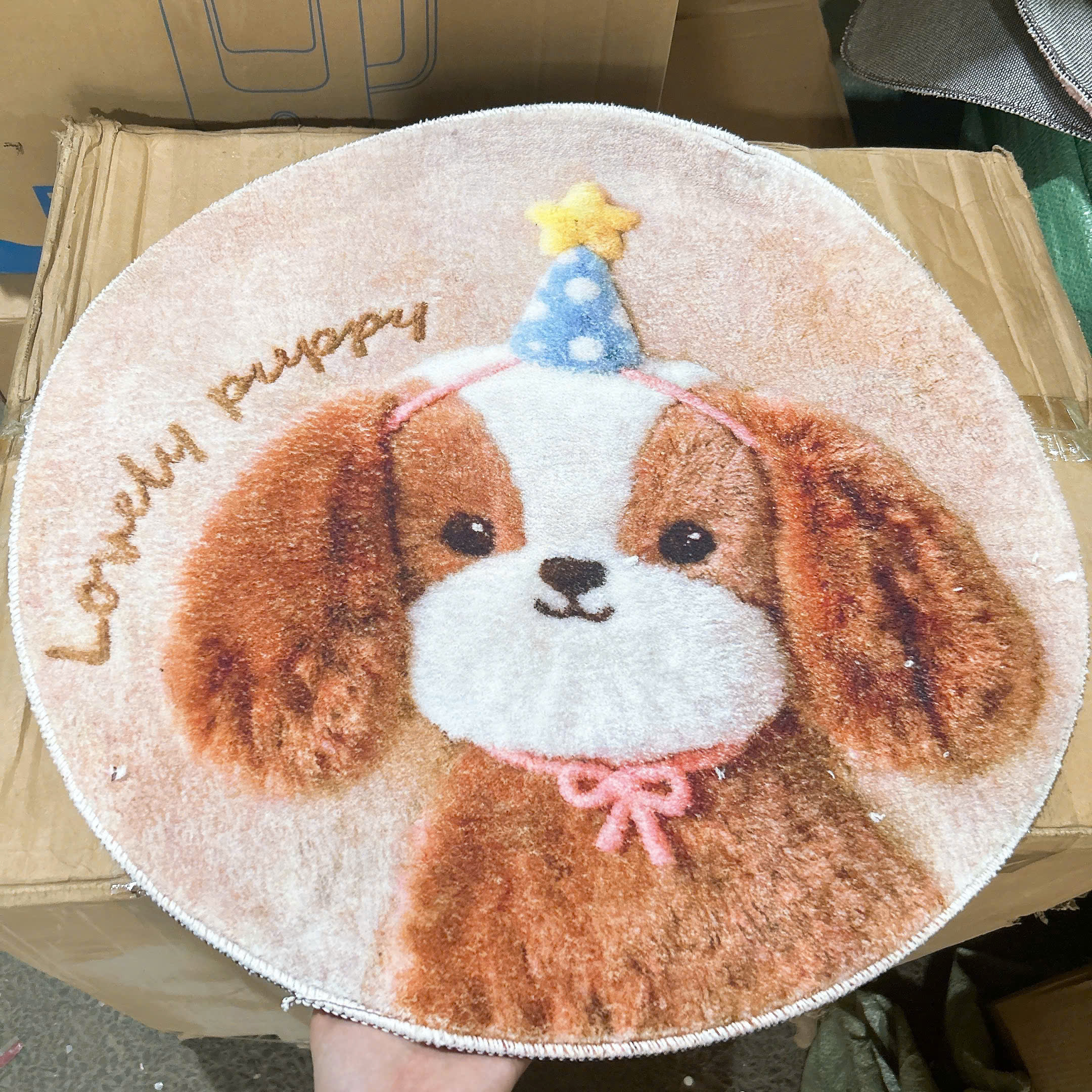 [180] Thảm Tròn Gấu