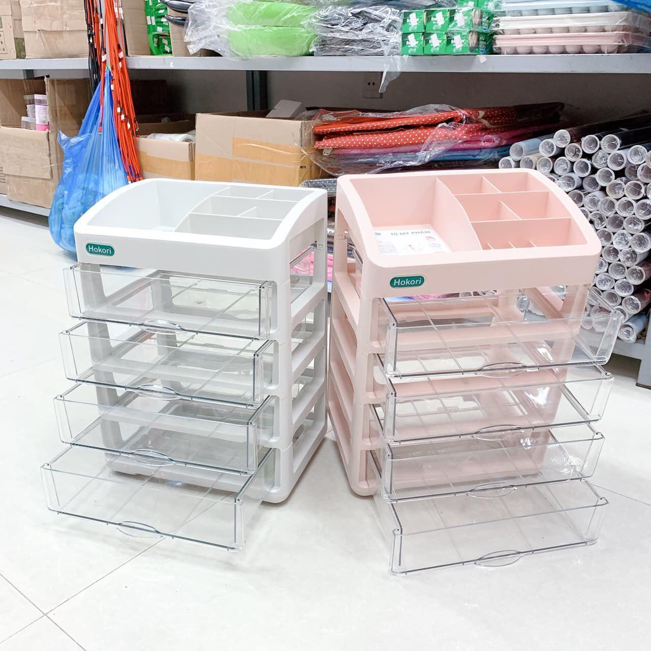 [4] Tủ Mỹ Phẩm 4 Ngăn Hokori 3636-4