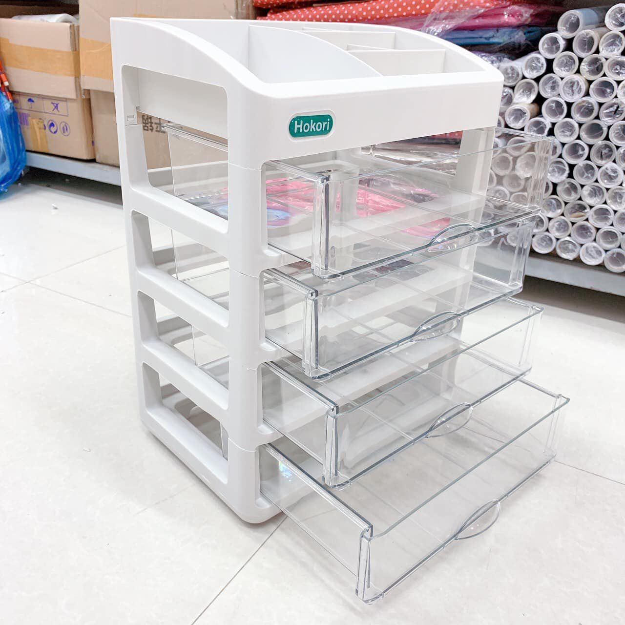 [4] Tủ Mỹ Phẩm 4 Ngăn Hokori 3636-4