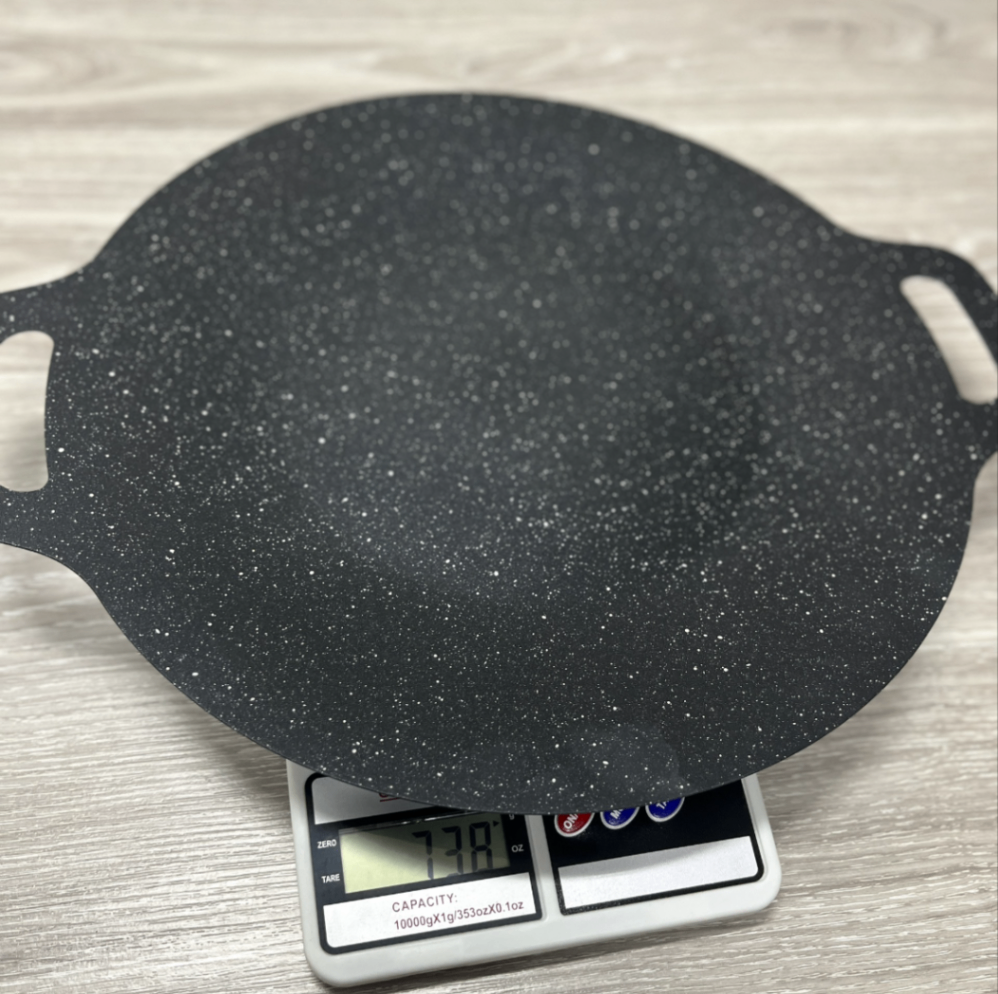 [40] Chảo Nướng Vân Đá 34cm (Nhẹ 600g)