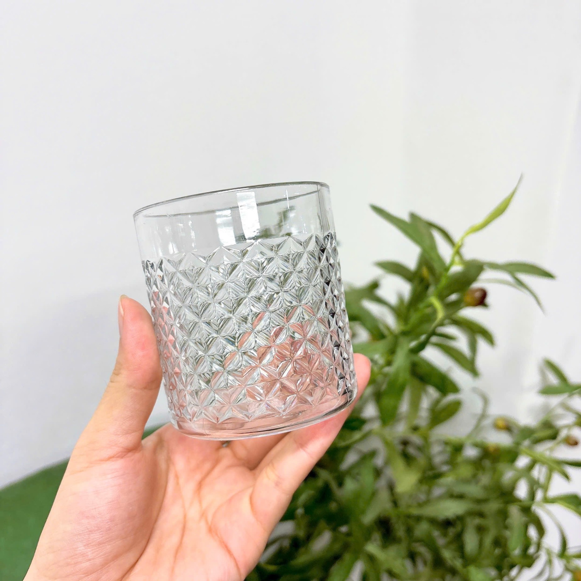 [100] Cốc Tròn Kim Cương 260ml 6326