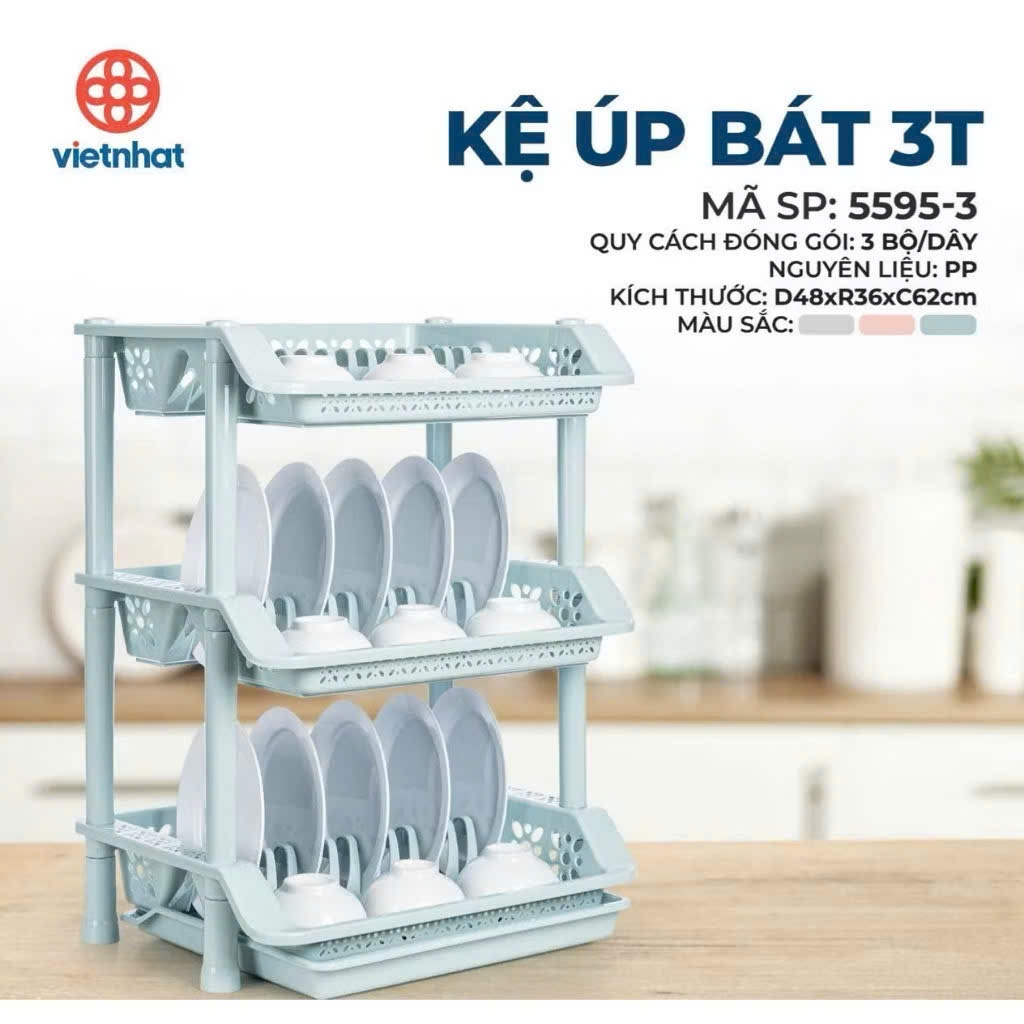 [3] Kệ Úp Bát 3T 5595-3