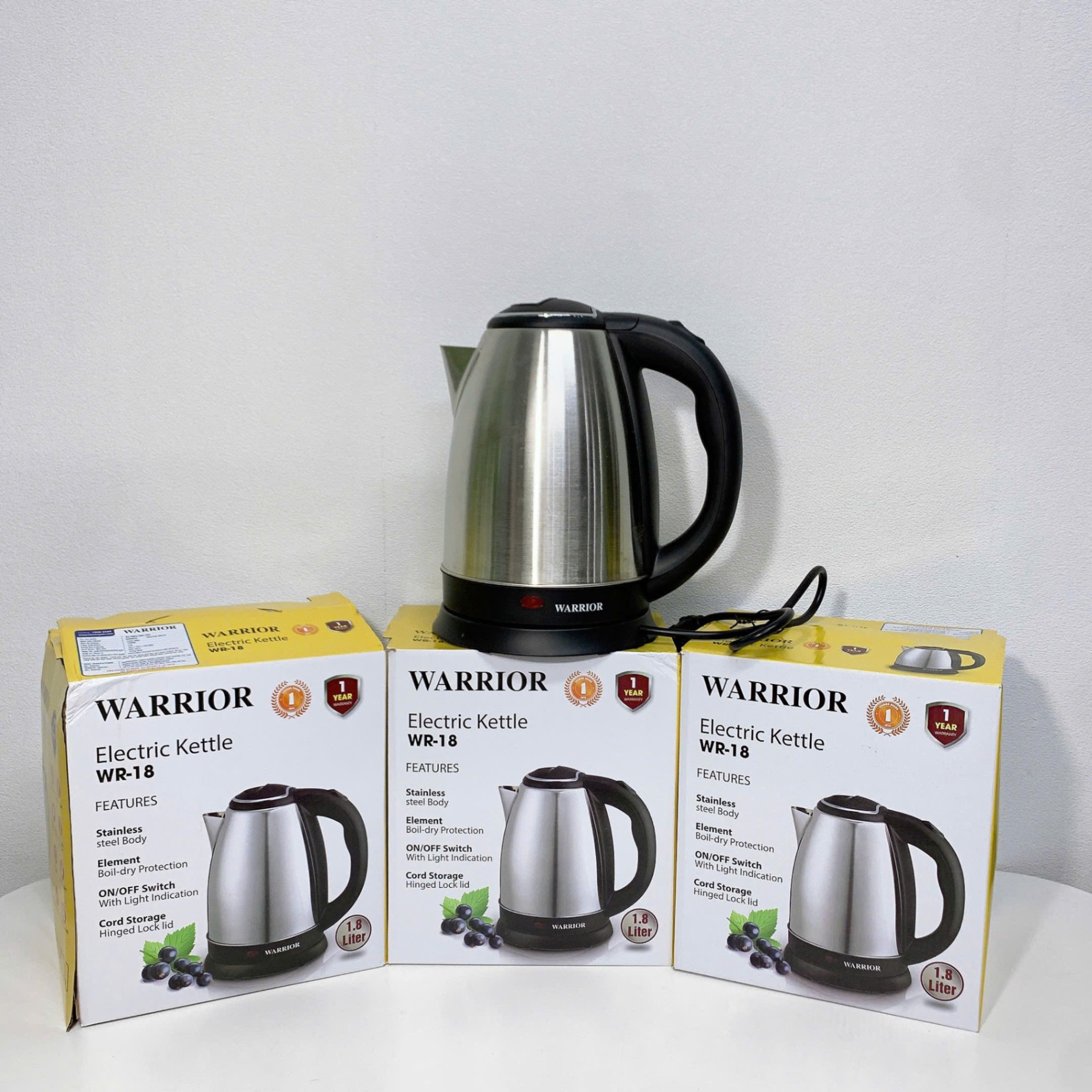 [12] Ấm Siêu Tốc WARRIOR 18