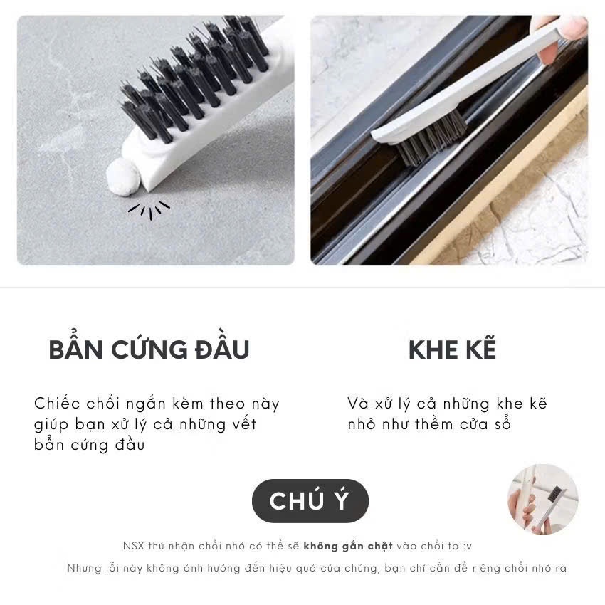 [100] Chổi Gạt Lau Kính Đa Năng Cầm Tay 4in1