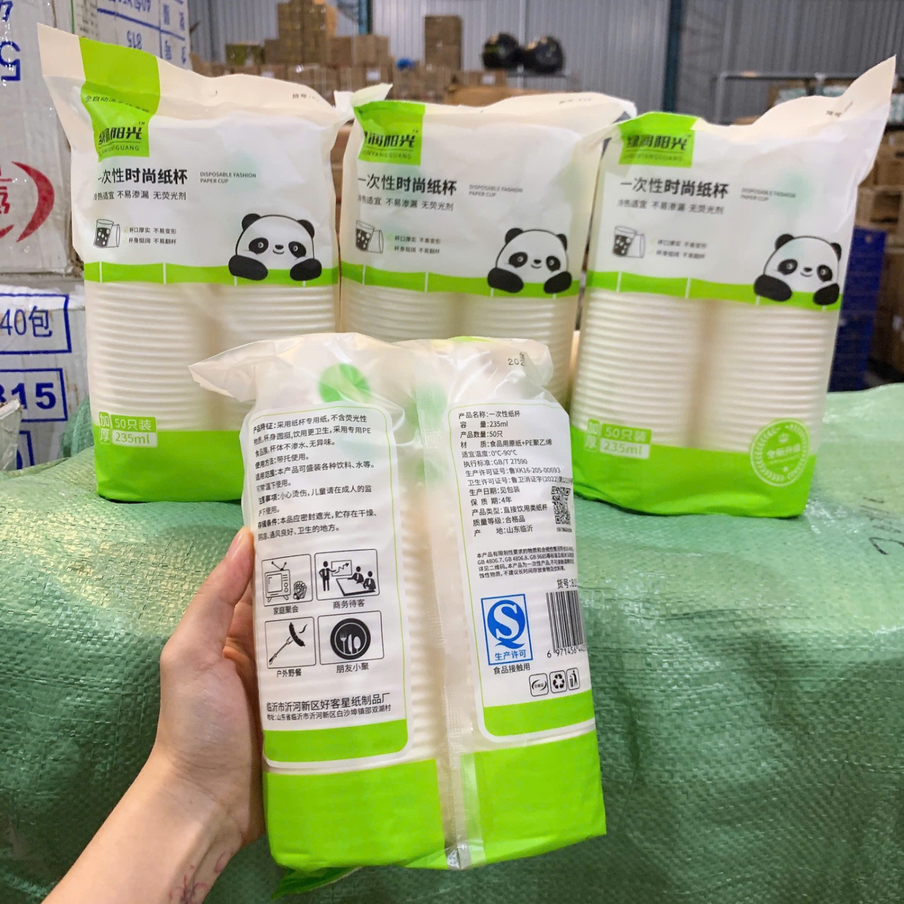 [40] Set 50 Cốc Giấy 235ml