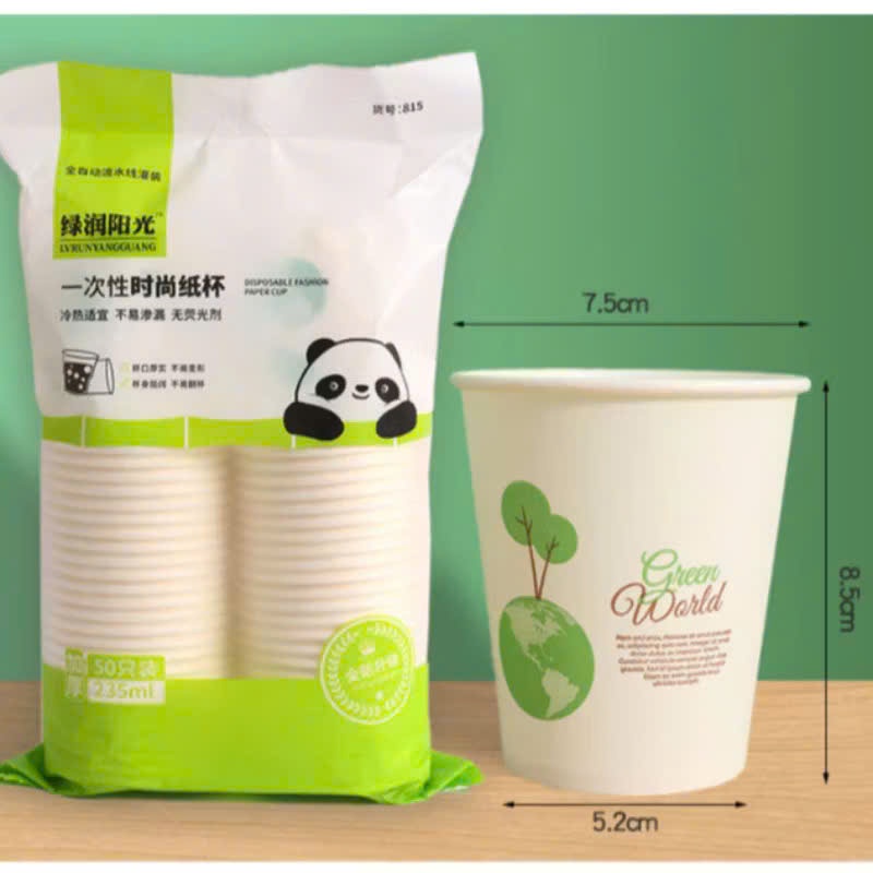 [40] Set 50 Cốc Giấy 235ml