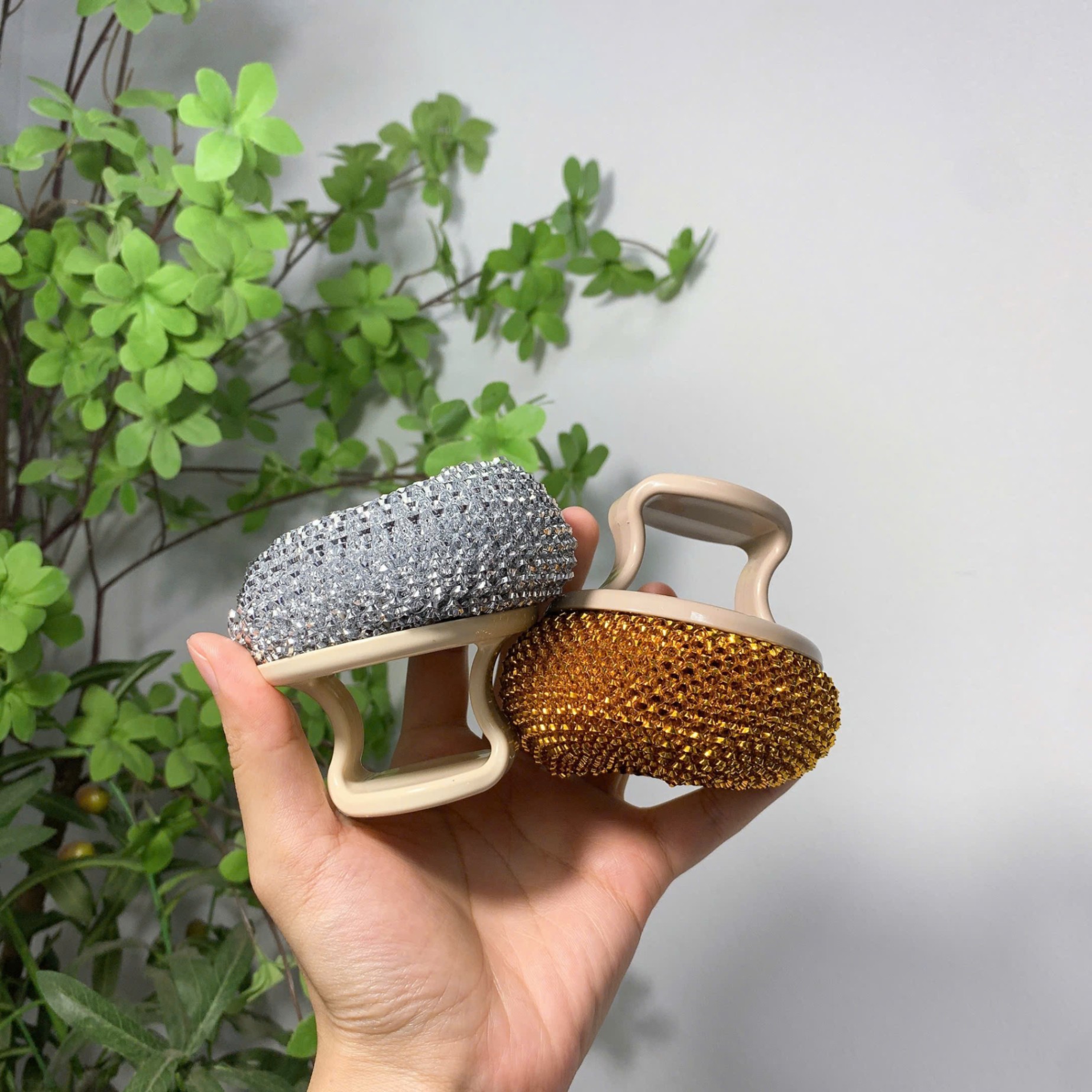[120] Set 2 Cọ Xoong Nồi 2833
