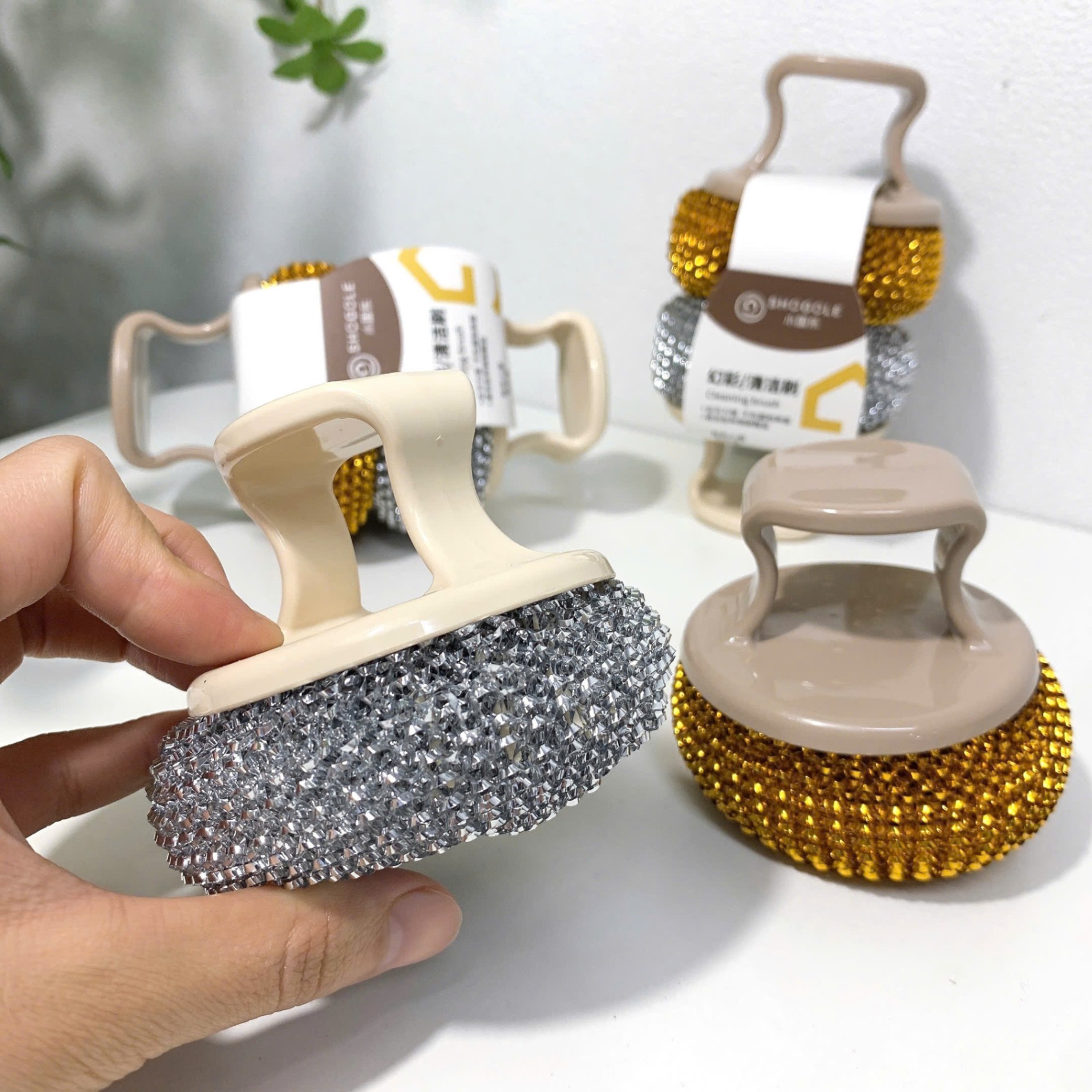 [120] Set 2 Cọ Xoong Nồi 2833