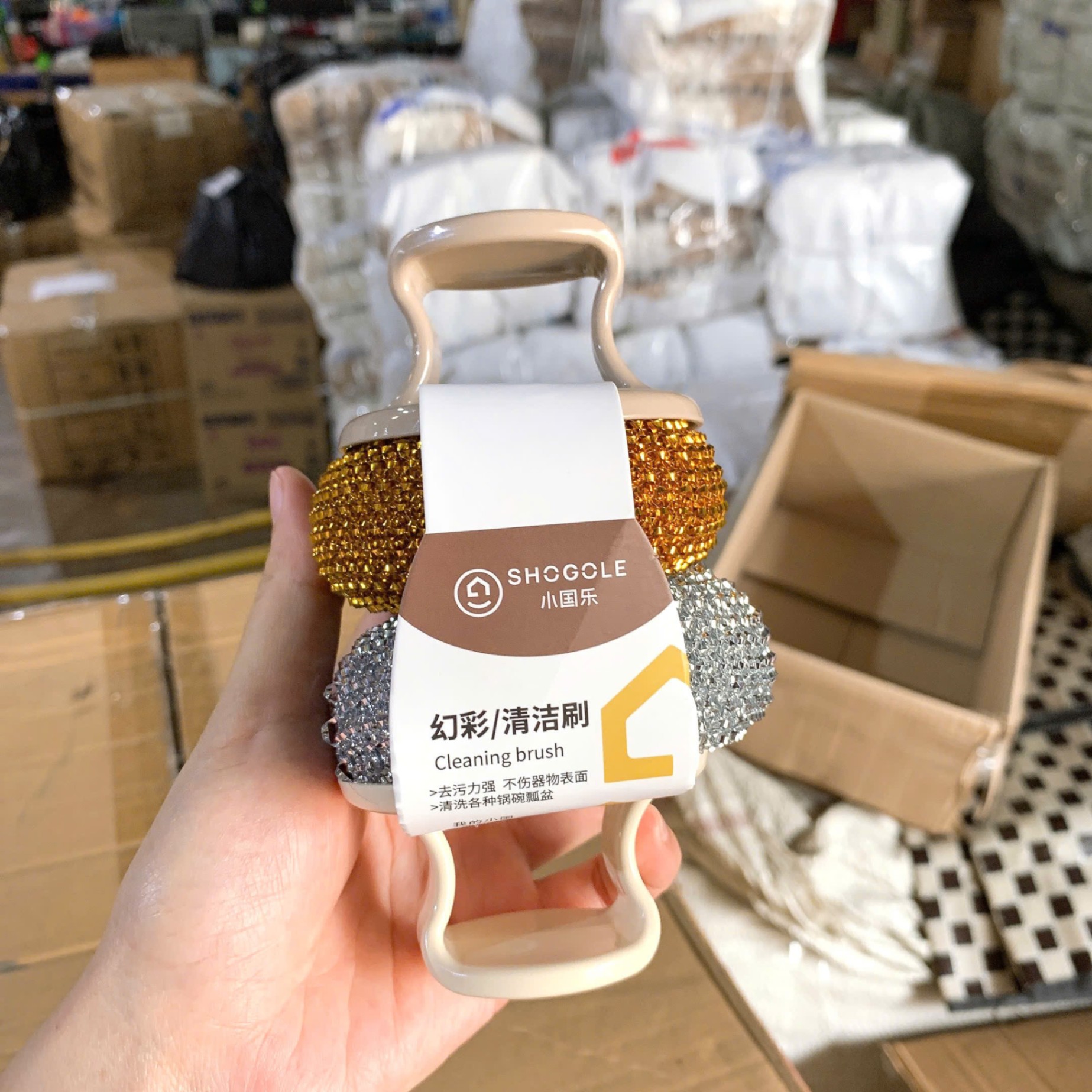 [120] Set 2 Cọ Xoong Nồi 2833
